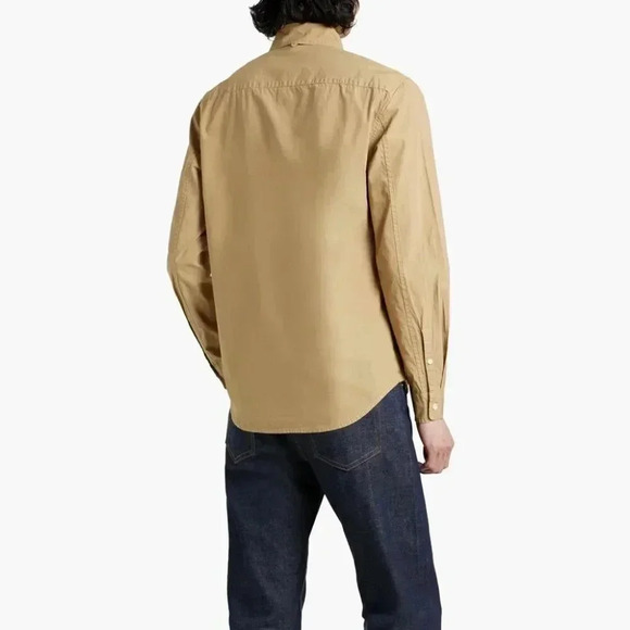 Alex Mill | Mill Cotton Poplin LS Button Down - Sand / Sz S - Picture 3 of 9